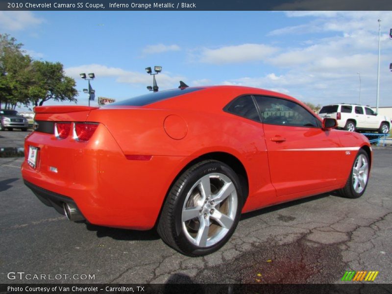  2010 Camaro SS Coupe Inferno Orange Metallic