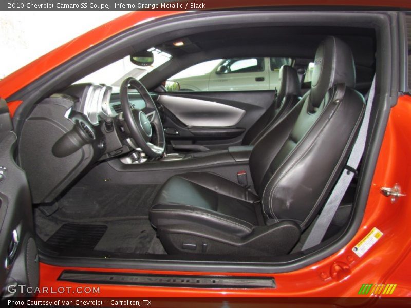  2010 Camaro SS Coupe Black Interior