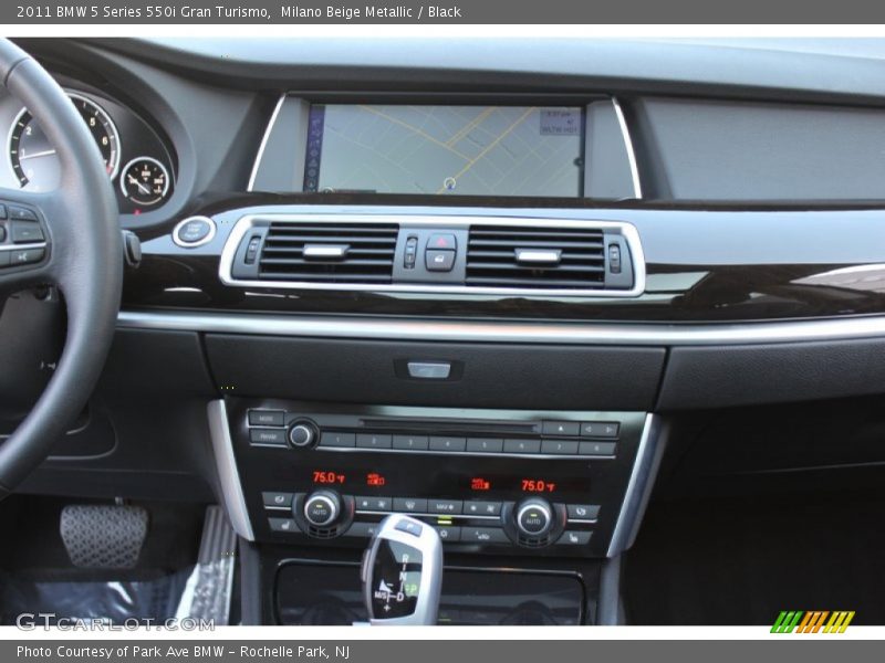 Milano Beige Metallic / Black 2011 BMW 5 Series 550i Gran Turismo