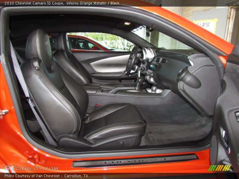  2010 Camaro SS Coupe Black Interior