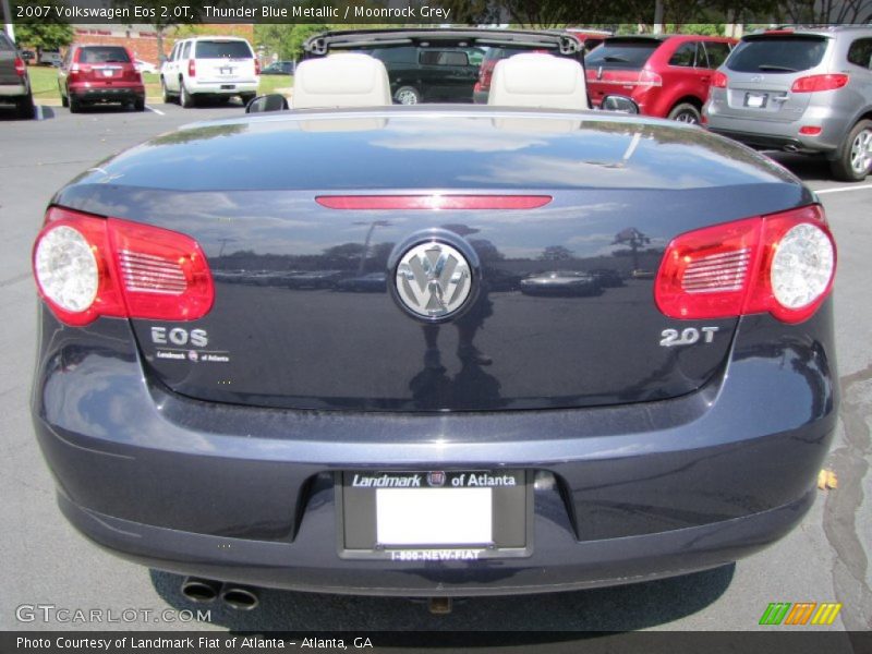 Thunder Blue Metallic / Moonrock Grey 2007 Volkswagen Eos 2.0T