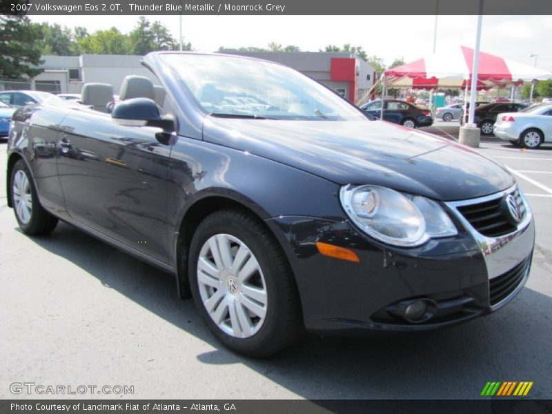 Thunder Blue Metallic / Moonrock Grey 2007 Volkswagen Eos 2.0T