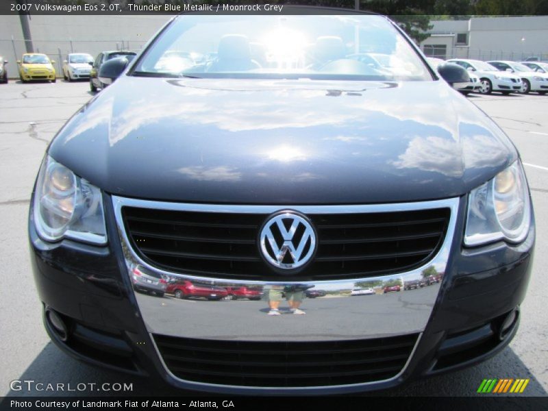 Thunder Blue Metallic / Moonrock Grey 2007 Volkswagen Eos 2.0T