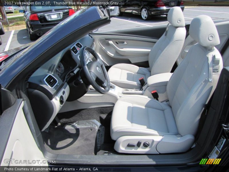 Thunder Blue Metallic / Moonrock Grey 2007 Volkswagen Eos 2.0T