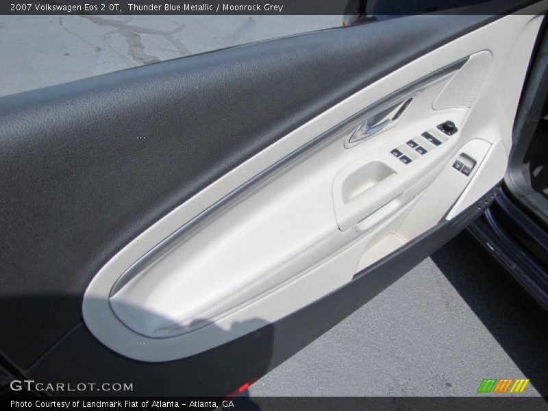 Thunder Blue Metallic / Moonrock Grey 2007 Volkswagen Eos 2.0T