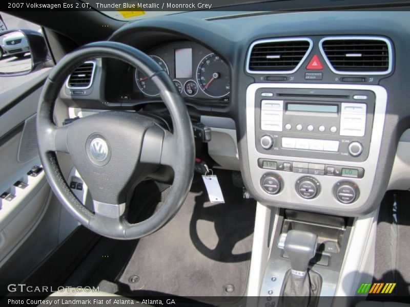 Thunder Blue Metallic / Moonrock Grey 2007 Volkswagen Eos 2.0T