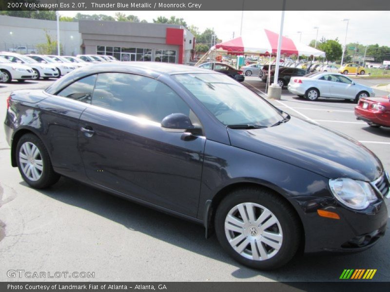 Thunder Blue Metallic / Moonrock Grey 2007 Volkswagen Eos 2.0T