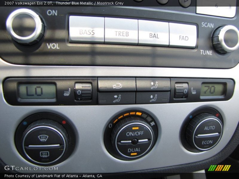 Thunder Blue Metallic / Moonrock Grey 2007 Volkswagen Eos 2.0T
