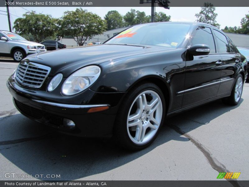 Black / Ash 2006 Mercedes-Benz E 500 Sedan