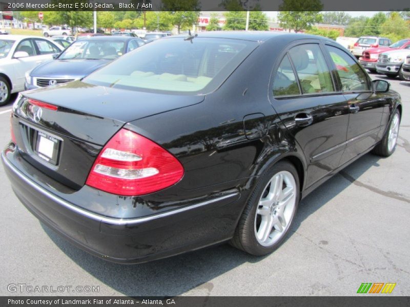 Black / Ash 2006 Mercedes-Benz E 500 Sedan