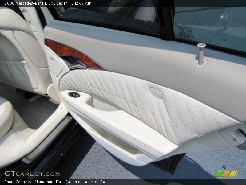 Black / Ash 2006 Mercedes-Benz E 500 Sedan
