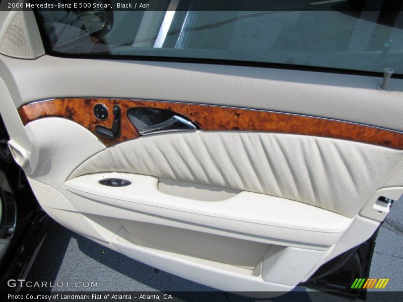 Black / Ash 2006 Mercedes-Benz E 500 Sedan