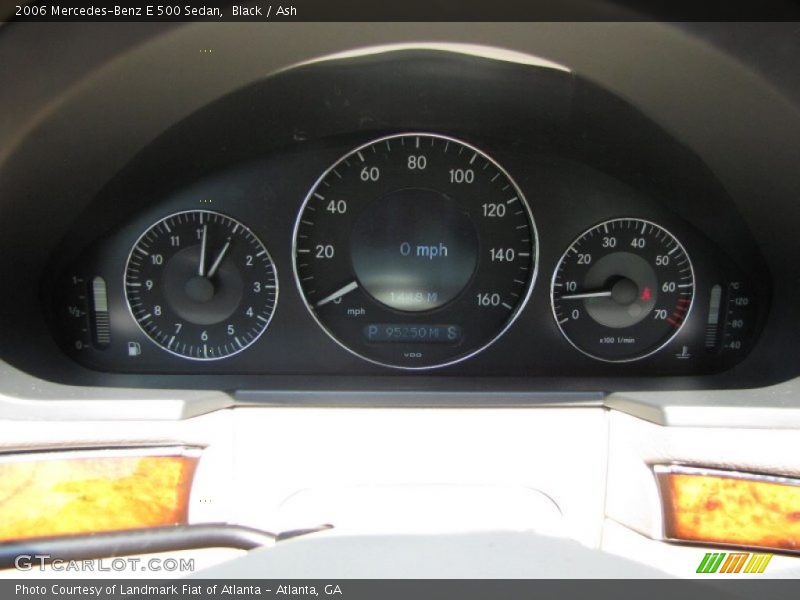 Black / Ash 2006 Mercedes-Benz E 500 Sedan
