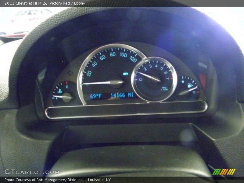 Victory Red / Ebony 2011 Chevrolet HHR LS