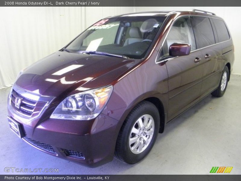 Dark Cherry Pearl / Ivory 2008 Honda Odyssey EX-L