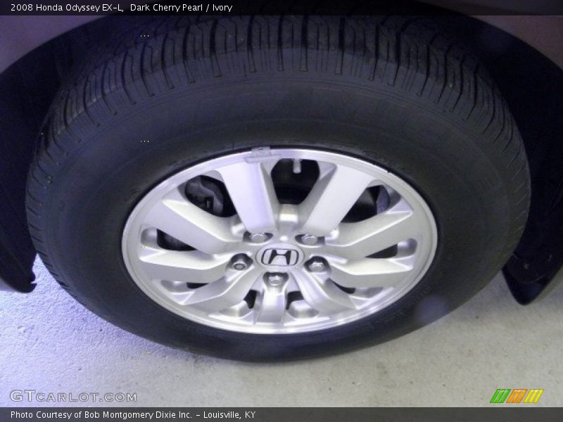 Dark Cherry Pearl / Ivory 2008 Honda Odyssey EX-L
