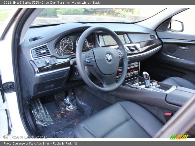 Black Interior - 2011 5 Series 535i xDrive Gran Turismo 