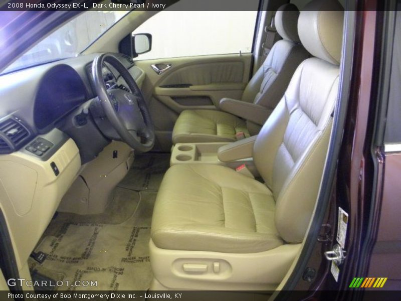 Dark Cherry Pearl / Ivory 2008 Honda Odyssey EX-L