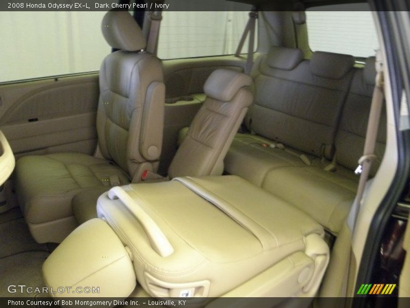 Dark Cherry Pearl / Ivory 2008 Honda Odyssey EX-L