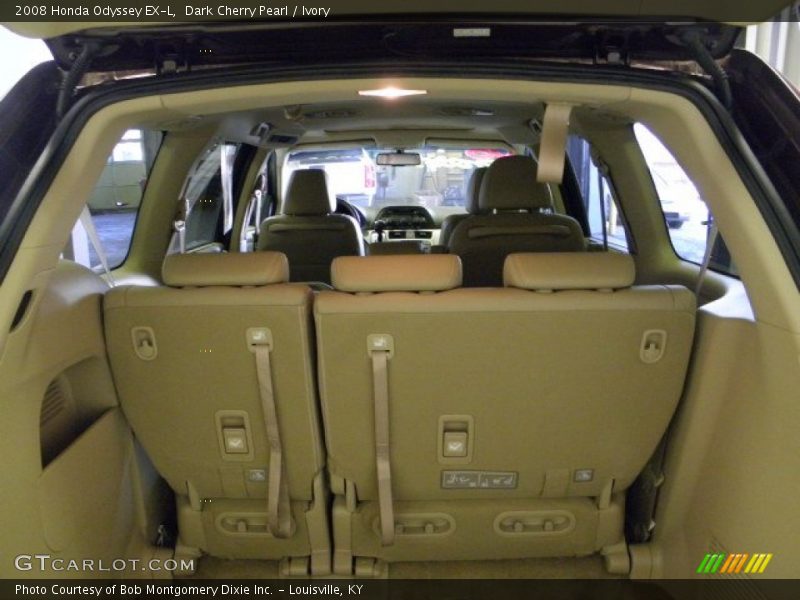 Dark Cherry Pearl / Ivory 2008 Honda Odyssey EX-L