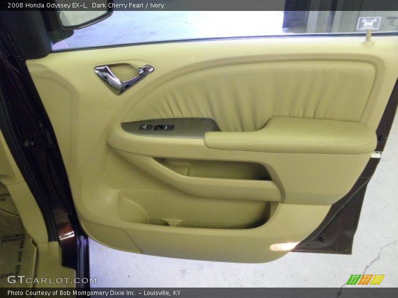 Dark Cherry Pearl / Ivory 2008 Honda Odyssey EX-L