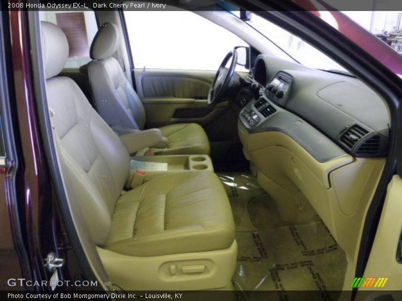 Dark Cherry Pearl / Ivory 2008 Honda Odyssey EX-L