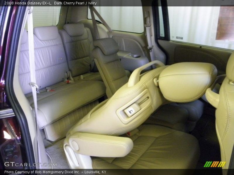 Dark Cherry Pearl / Ivory 2008 Honda Odyssey EX-L