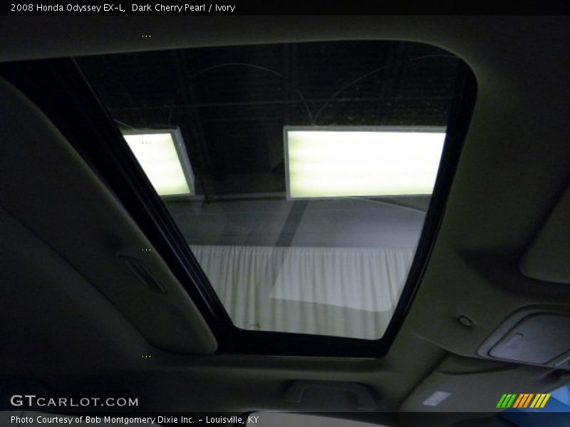 Dark Cherry Pearl / Ivory 2008 Honda Odyssey EX-L