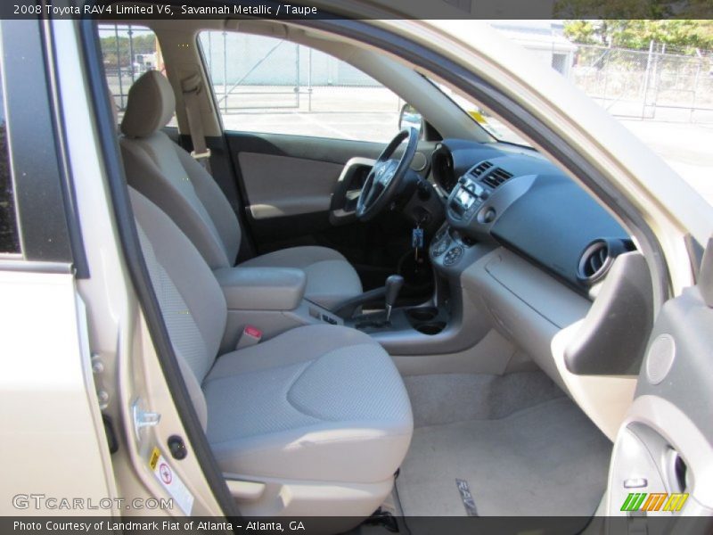 Savannah Metallic / Taupe 2008 Toyota RAV4 Limited V6