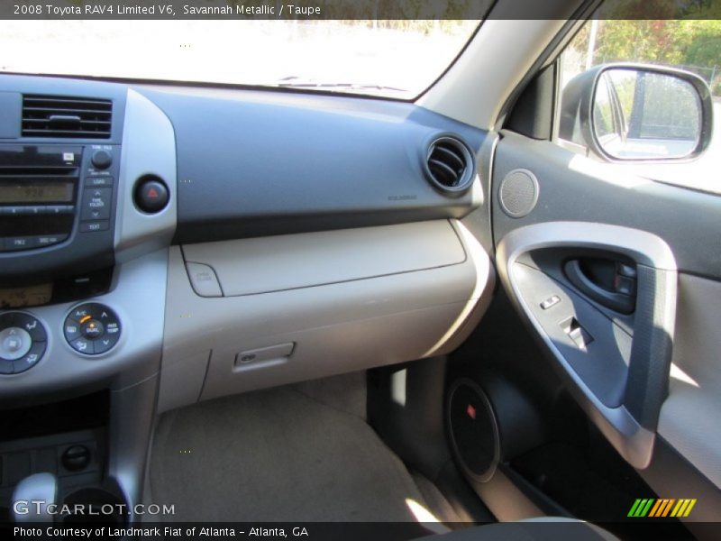 Savannah Metallic / Taupe 2008 Toyota RAV4 Limited V6
