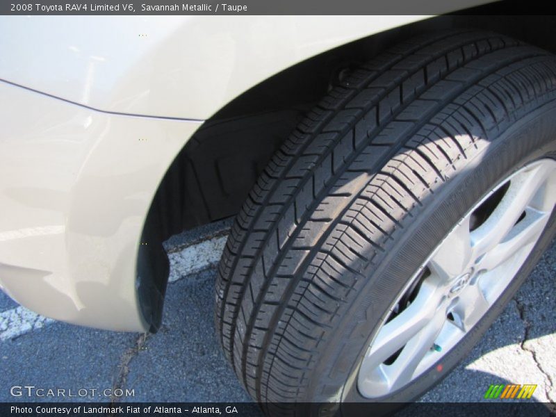 Savannah Metallic / Taupe 2008 Toyota RAV4 Limited V6