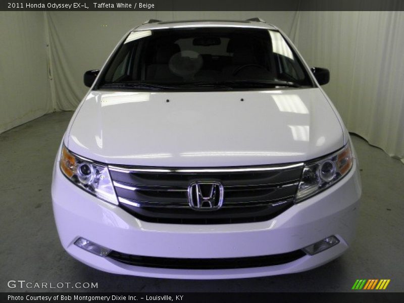 Taffeta White / Beige 2011 Honda Odyssey EX-L