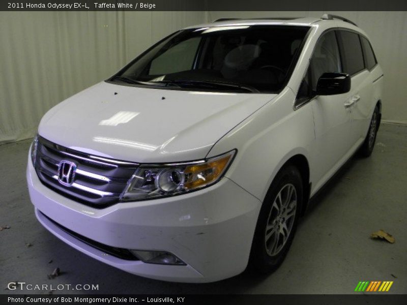Taffeta White / Beige 2011 Honda Odyssey EX-L
