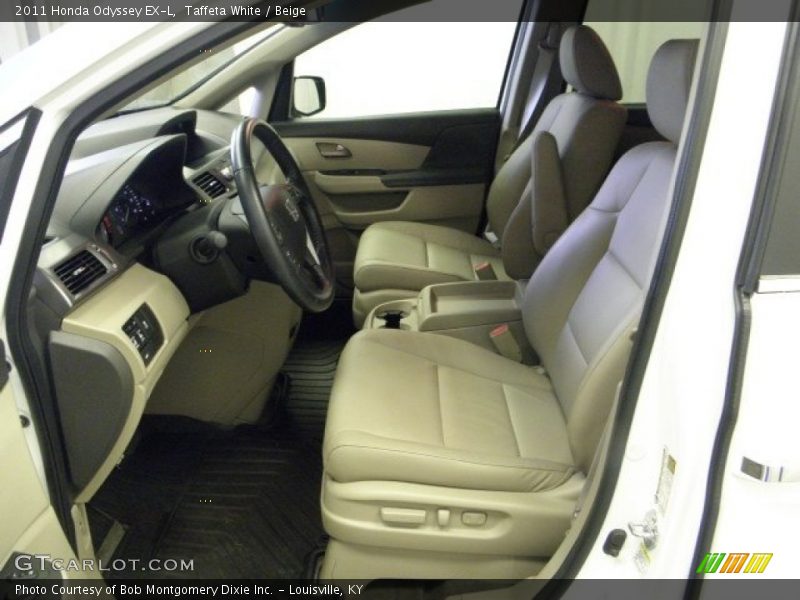 Taffeta White / Beige 2011 Honda Odyssey EX-L