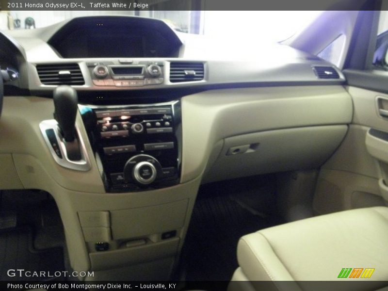 Taffeta White / Beige 2011 Honda Odyssey EX-L