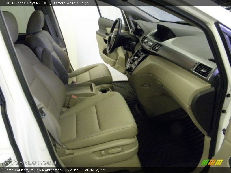 Taffeta White / Beige 2011 Honda Odyssey EX-L