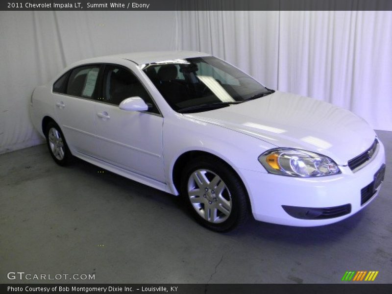 Summit White / Ebony 2011 Chevrolet Impala LT