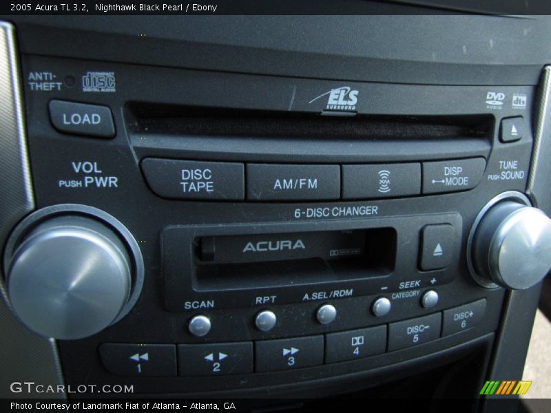 Nighthawk Black Pearl / Ebony 2005 Acura TL 3.2