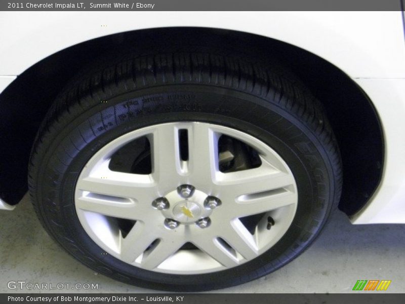 Summit White / Ebony 2011 Chevrolet Impala LT