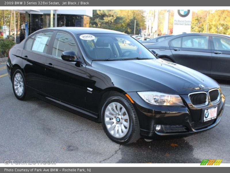 Jet Black / Black 2009 BMW 3 Series 328xi Sedan