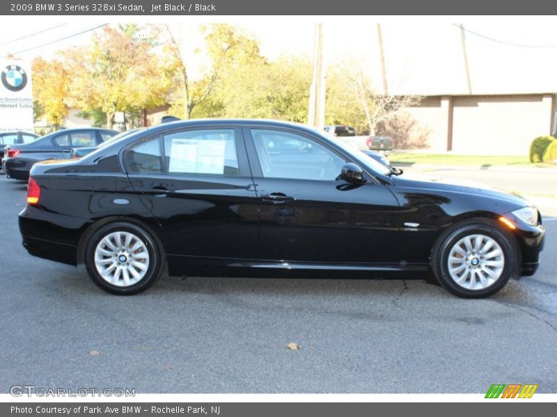 Jet Black / Black 2009 BMW 3 Series 328xi Sedan