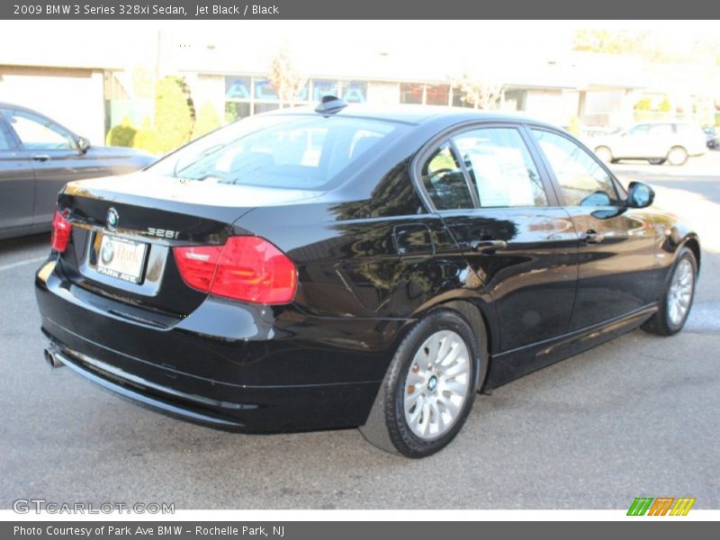 Jet Black / Black 2009 BMW 3 Series 328xi Sedan