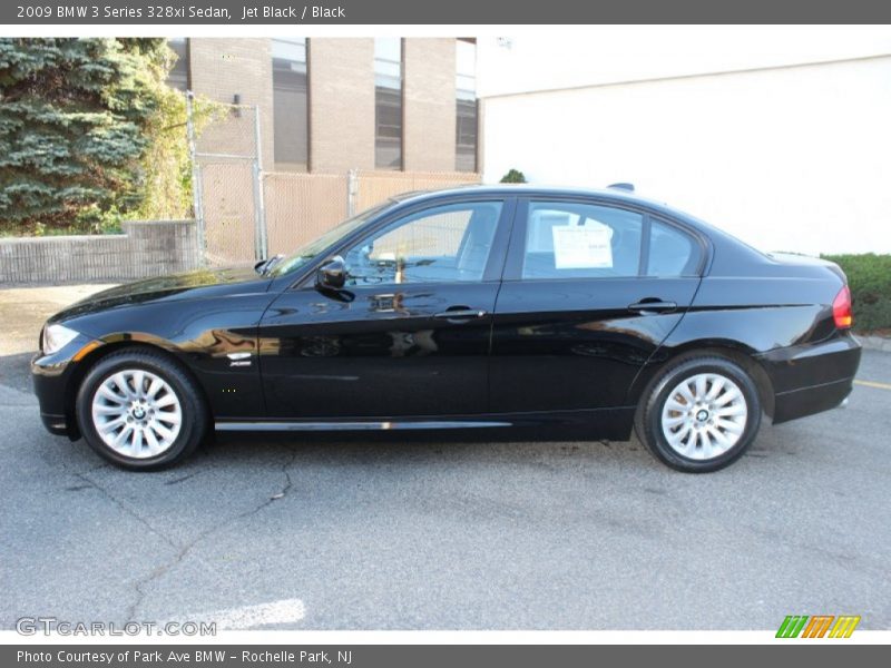 Jet Black / Black 2009 BMW 3 Series 328xi Sedan