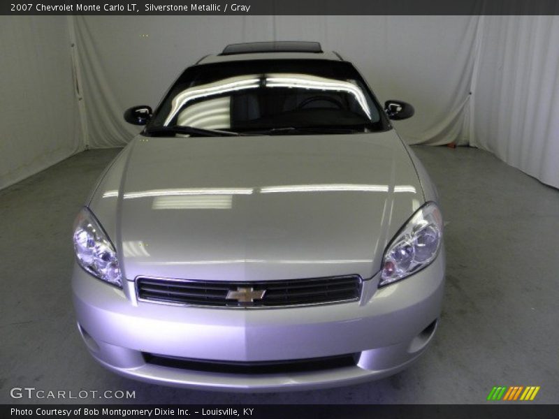 Silverstone Metallic / Gray 2007 Chevrolet Monte Carlo LT