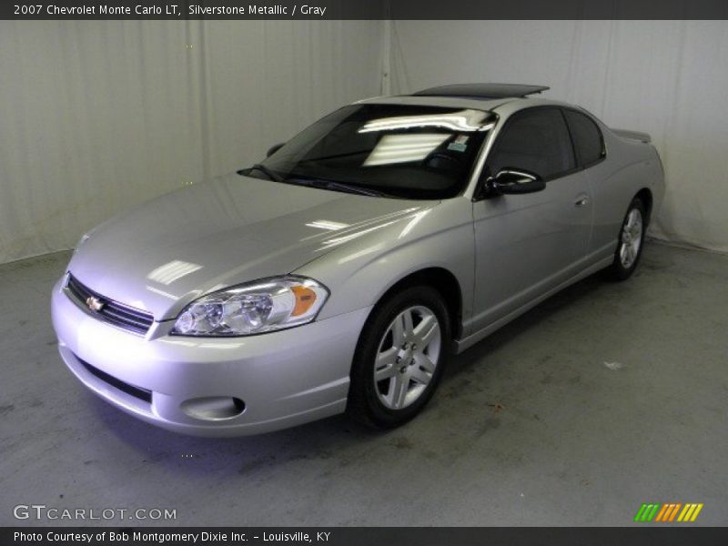 Silverstone Metallic / Gray 2007 Chevrolet Monte Carlo LT