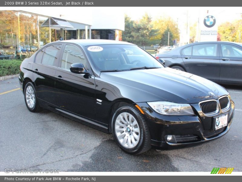 Jet Black / Black 2009 BMW 3 Series 328xi Sedan