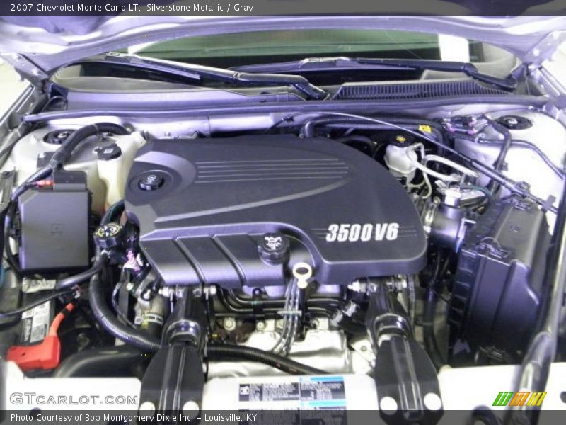 Silverstone Metallic / Gray 2007 Chevrolet Monte Carlo LT