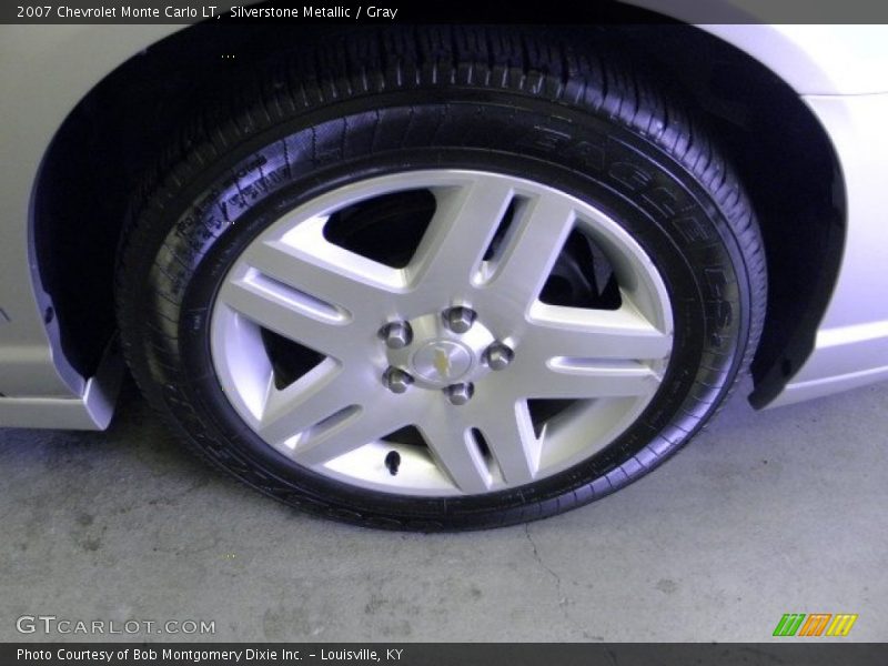 Silverstone Metallic / Gray 2007 Chevrolet Monte Carlo LT