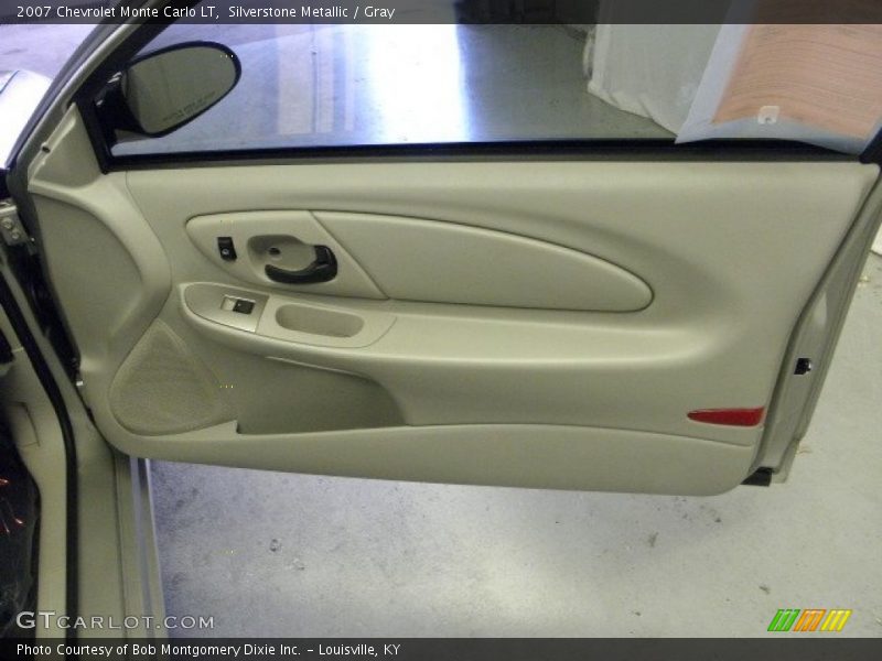 Silverstone Metallic / Gray 2007 Chevrolet Monte Carlo LT
