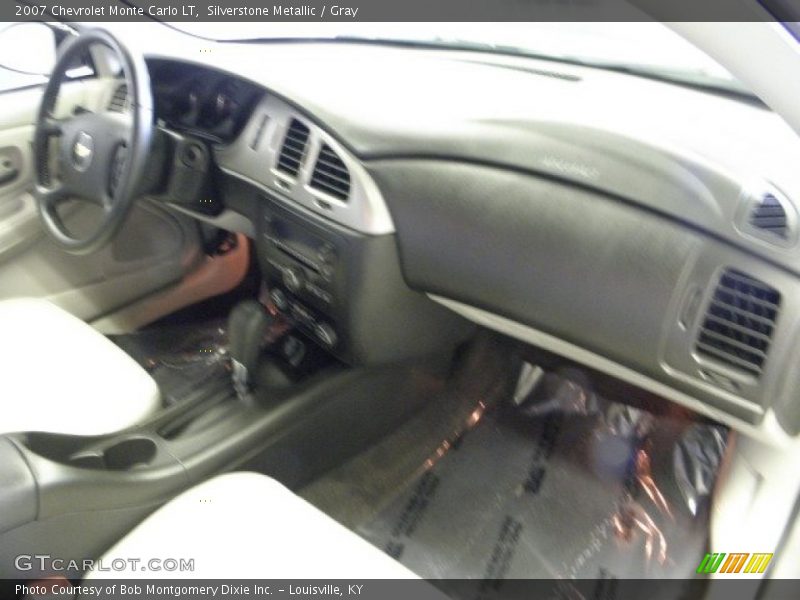 Silverstone Metallic / Gray 2007 Chevrolet Monte Carlo LT